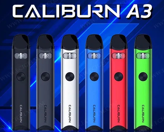 الأناقة التي لا تُضاهى: اكتشف عالم Uwell Caliburn A3 Pod System - الأزرق
